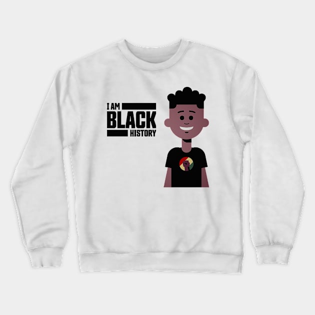 Black history month t-shirt Crewneck Sweatshirt by Tomblo